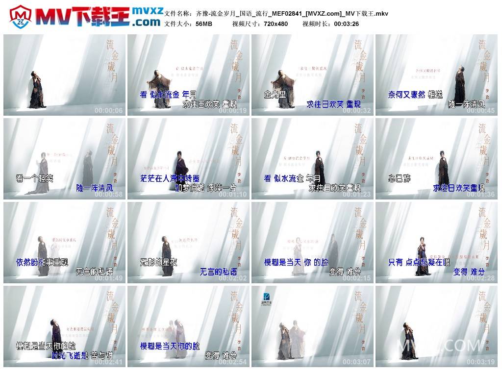 齐豫-流金岁月_国语_流行_MEF02841